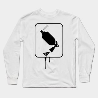 Vandal Pictogram - fire extinguisher / Spraycan Long Sleeve T-Shirt